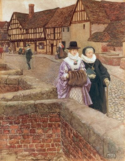 I Did But See Her Passing By And Yet I Love Her Till I Die by Eleanor Fortescue Brickdale